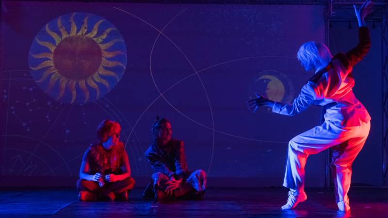 Momo im Hoftheater-Bergkirchen, Meister Hora, Momo, Kassiopeia