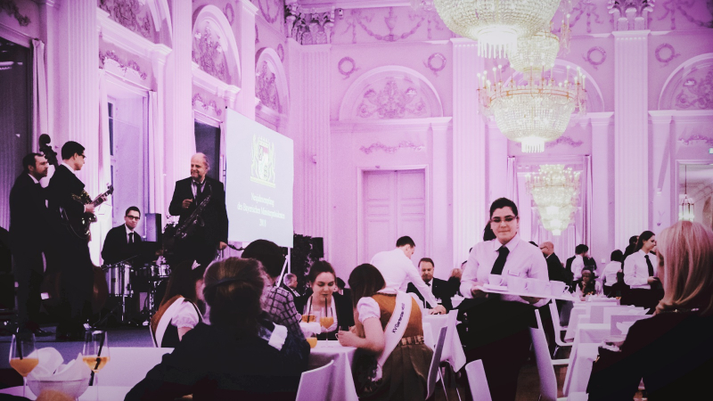 Jazz Quartett beim Neujahrsempfang des Bayerischen Ministerpräsidenten